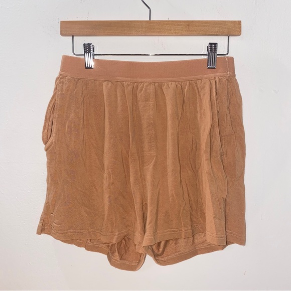 Men’s Jamby’s Shorts Boxers With Pockets Tan Size Medium - Picture 1 of 5
